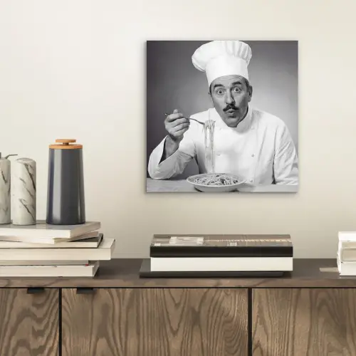 Chef - Spaghetti - Pasta aluminium wit klein -sfeer1
