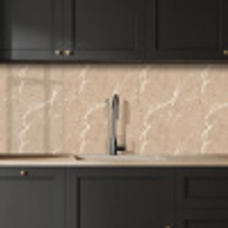 Beige - Marmer - Organisch - Wit keuken achterwand 2 middel 871 -sfeer1