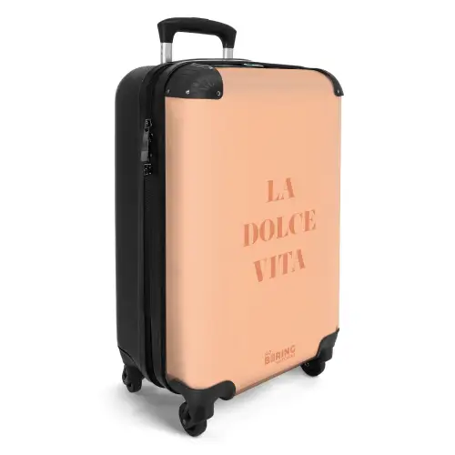 Quotes - La dolce vita NBS - Handbagage koffer - Kinderen Unisex middel -productfoto_3d