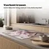 Bloesems - Meeldraden - Geel - Wazig Inductie beschermer vinyl 3mm klein -sfeer1