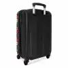 Retro disco 70s tekst patroon kleurrijk NBS - Handbagage koffer - Kinderen Unisex middel -achterkant
