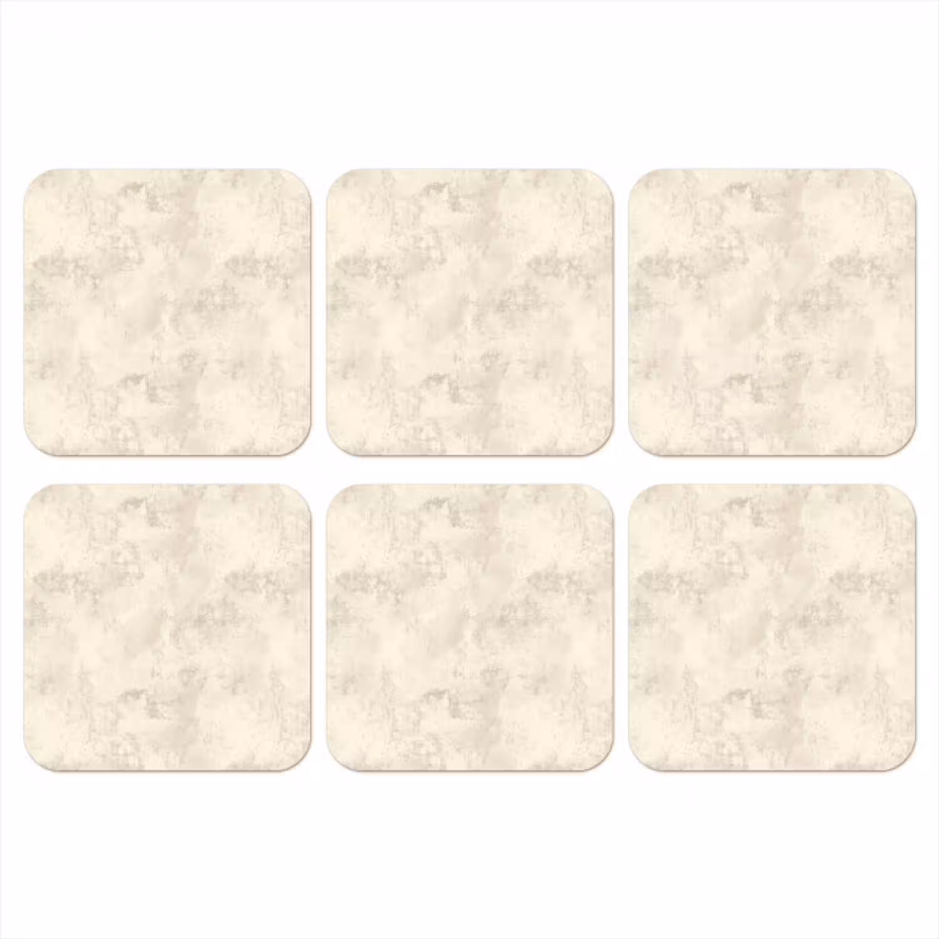Patroon - Organisch - Beige onderzetter kurk middel 366 -3d