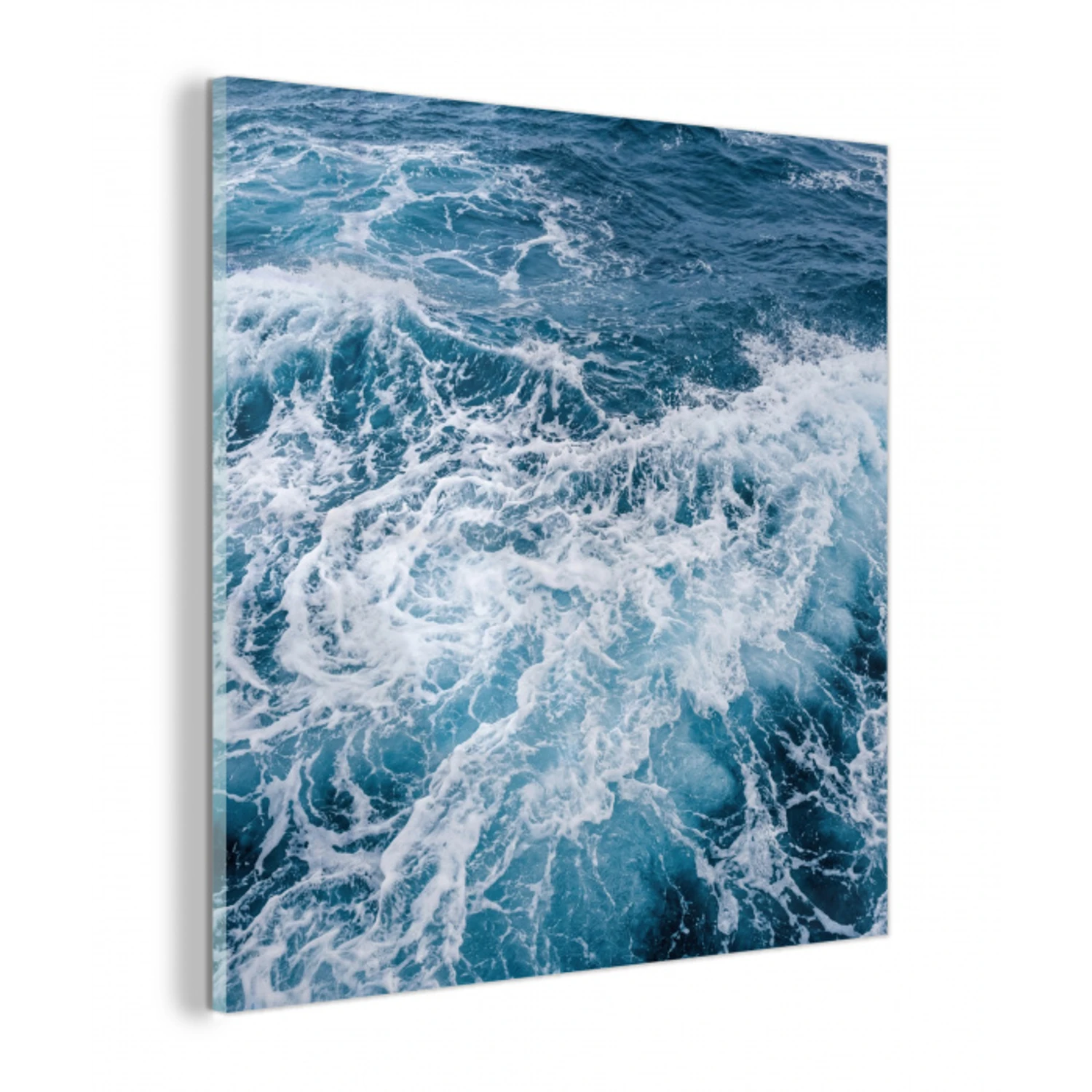 Golven - Oceaan - Blauw plexiglas 5mm klein -z3d