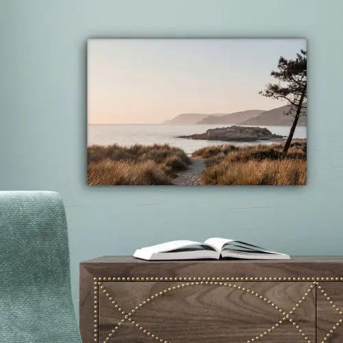 Landschap - Kust - Duinen canvas 2cm klein -sfeer4