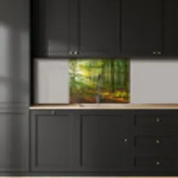 Zon - Bos - Bomen - Natuur - Herfst keuken achterwand 2 middel -sfeer1