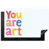 You are art - Kleurrijk - Grafisch Inductie beschermer vinyl 3mm klein -3d