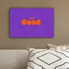 See the good - Oranje - Paars - Smiley canvas 2cm klein -sfeer3