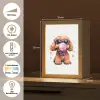 Hond - Roze - Kauwgom Light Box met kabel klein -USP_DE