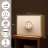 Koffie - Melkschuim - Lach - Beige Light Box met batterij (Wandlamp) middel -USP_websiteoverzichtNL