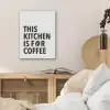 Quotes  - Koffie - Bonen - Modern PET vilt klein -sfeer3