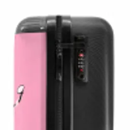 Escar-Go - Roze NBS - Handbagage koffer - Unisex middel -slot
