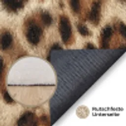 Luipaard - Vacht - Bruin Vloerkleed Rechthoek klein 1091 -uniquesellingpoint_antislip_DE_DE