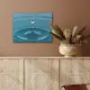 Waterdruppel - Water - Oppervlakte PET vilt klein -sfeer4