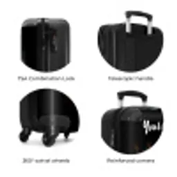 Game Controller Bedekt met Verf NBS - Handbagage koffer - Kinderen Unisex middel zzzzzzzbolletjes_ENG
