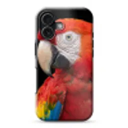 Ara - Portret - Rood Toughcase MagSafe Apple iPhone 17 klein -3d