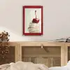 Cupcake - Kers - Rood plexiglas 5mm klein -sfeer4