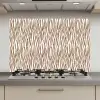 Bruin - Patroon - Zebra keuken achterwand spatscherm klein 900 -3d_website