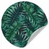 Bladeren - Tropisch - Jungle -  Natuur Wandcirkel behangsticker klein -3d