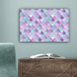 Dromerig - Zeemeermin - Pastel canvas 2cm klein 34 -sfeer4