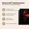 Krab - Rood - Vissen - Schaaldieren Inductie beschermer vinyl 3mm middel -tsfeer2_DE