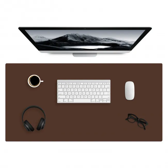 Desk Mat - Brown - Dark - Colors
