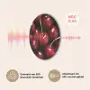Rood - Fruit - Kersen Akoestische PET Vilt - Rond klein -USP_NL