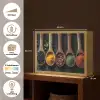 Houten - Lepels - Specerijen - Kruiden Light Box met batterij (Wandlamp) middel -USP_websiteoverzichtNL