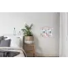 Bladeren - Tropical - Pastel - Jungle textielposter latten blank klein -woonkamer