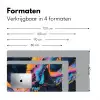 Modern - Marmer - Oranje Muismat XXL klein -sfeer5