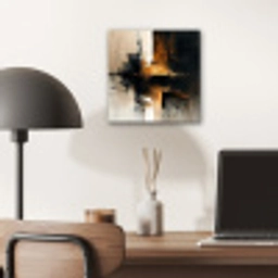 Modern - Zwart - Verf - Goud aluminium wit klein -sfeer5