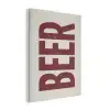 Japandi - Beer - Red - Retro PET vilt klein -3d