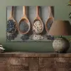 Houten - Lepels - Rijst - Zaden PET vilt klein -sfeer2
