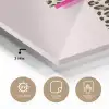 Stippen - Roze - Bliksem plexiglas 5mm klein -sfeer2