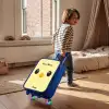 Kawai - Kuiken - Geel Kinderkoffer - Blauw klein -sfeer1