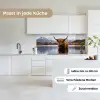 Schotse hooglander - Bruin - Water keuken achterwand 2 middel -sfeer4_DE