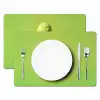 Hoorntje - Schepijs - Groen Placemat vinyl groot -zzsfeer2_Kitchenyeah-website