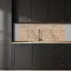 Stenen - Bruin - Licht - Patroon keuken achterwand 2 middel 871 -sfeer1