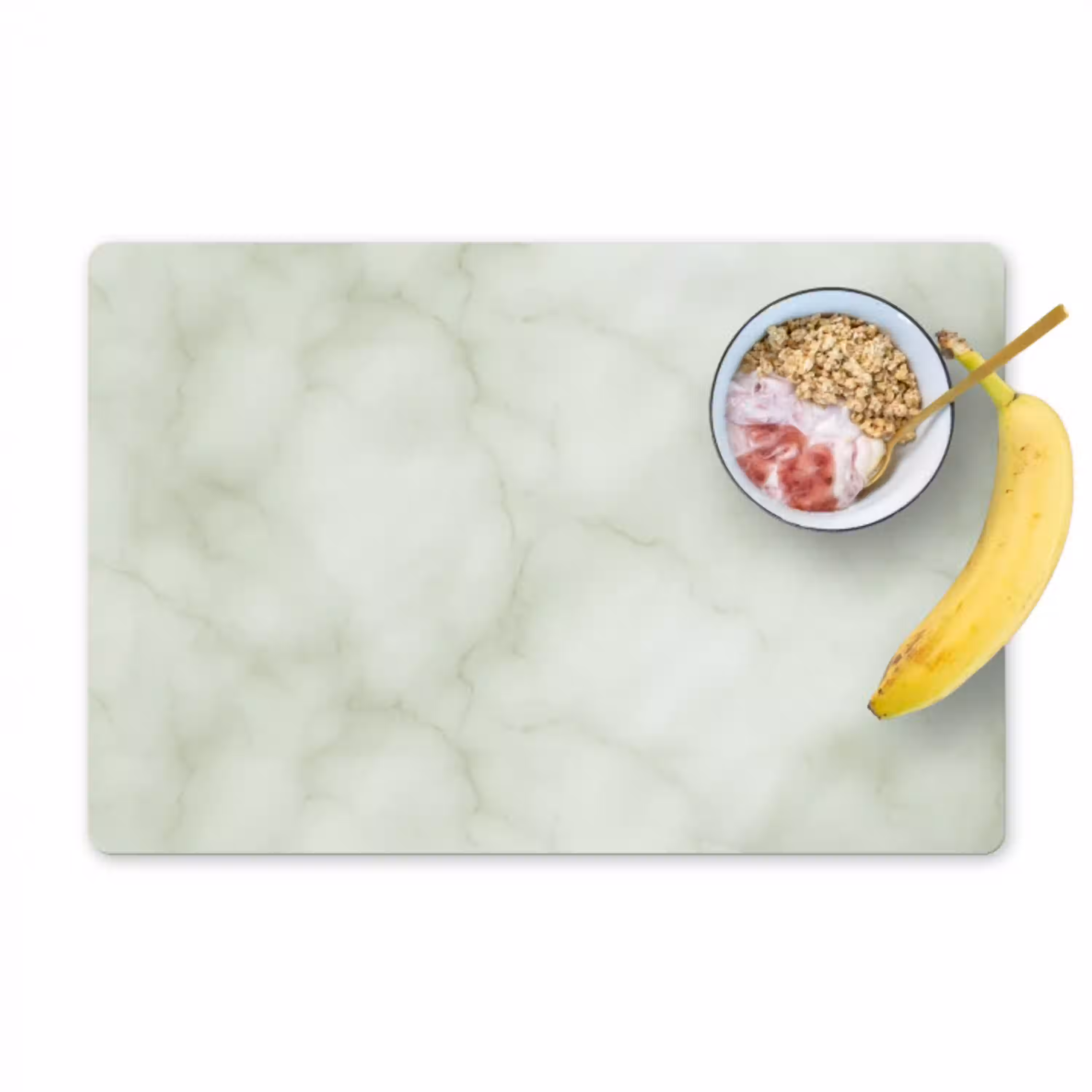 Groen - Marmer - Aders Placemat vinyl groot 368 -zzzproduct_Kitchenyeah-website