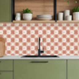 Retro - Klassiek - Roze keuken achterwand 2 middel 871 -sfeer3