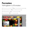 Groente - Graffiti - Kleurrijk - Koken - Abstract Muismat XXL klein -sfeer5