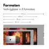 Colosseum - Rome - Roze Bloemen Muismat XXL klein -sfeer5