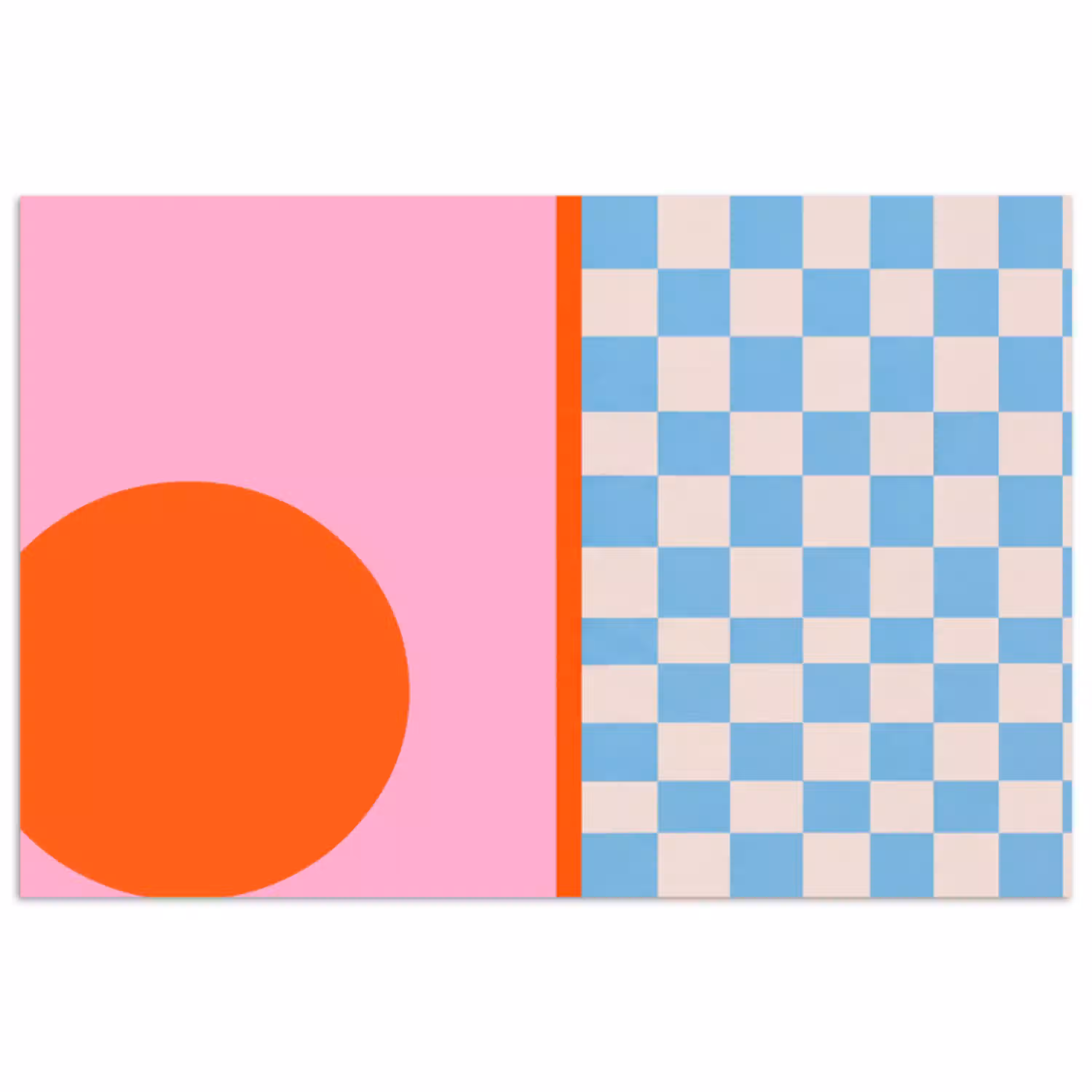 Abstract - Vormen - Geometrisch - Modern - Kleurrijk poster papier klein -3d