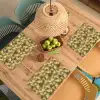 Modern - Cirkel - Goud Placemat vinyl groot 368 -zzsfeer5_Kitchenyeah-website