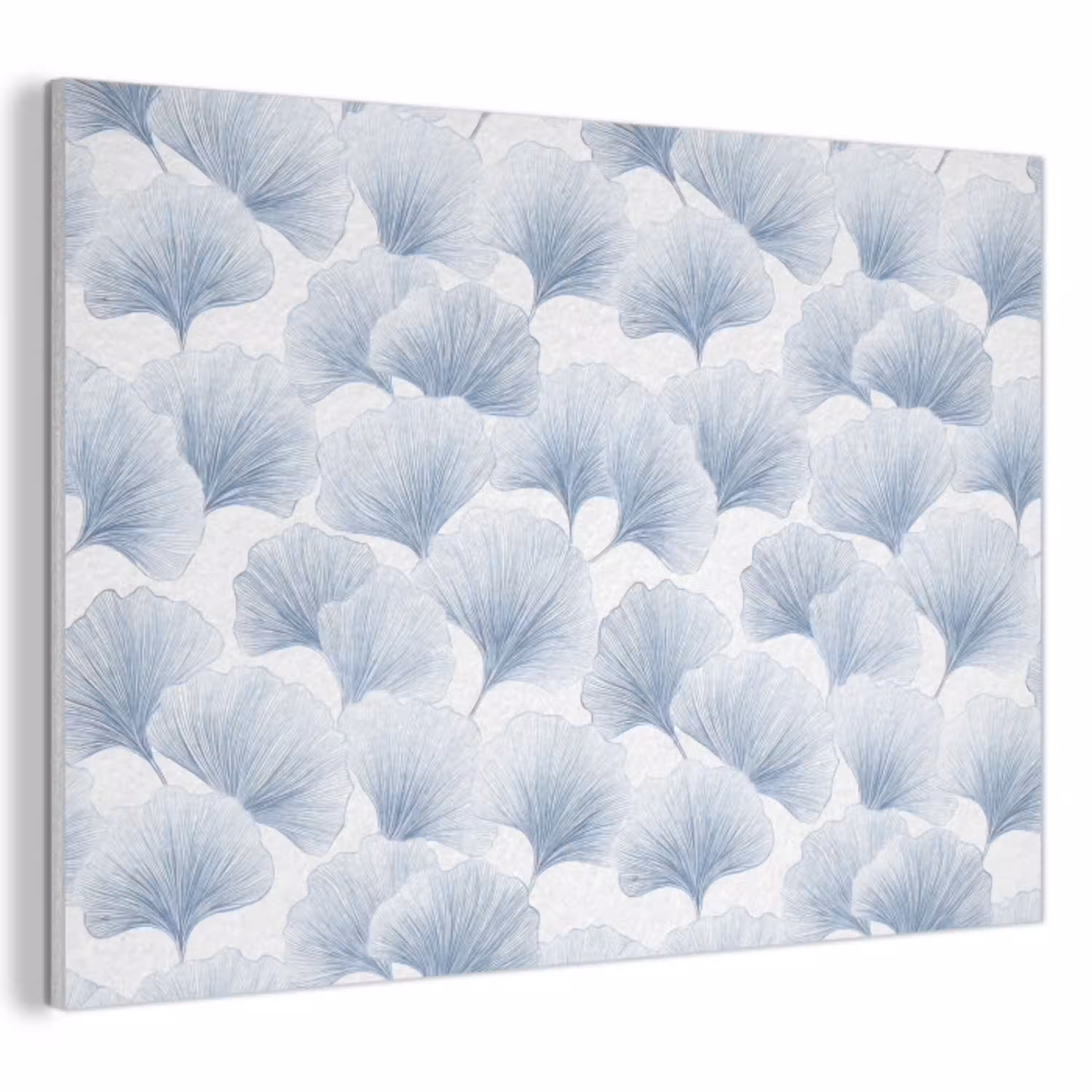 Waaier - Modern - Blauw PET vilt klein 837 -3d