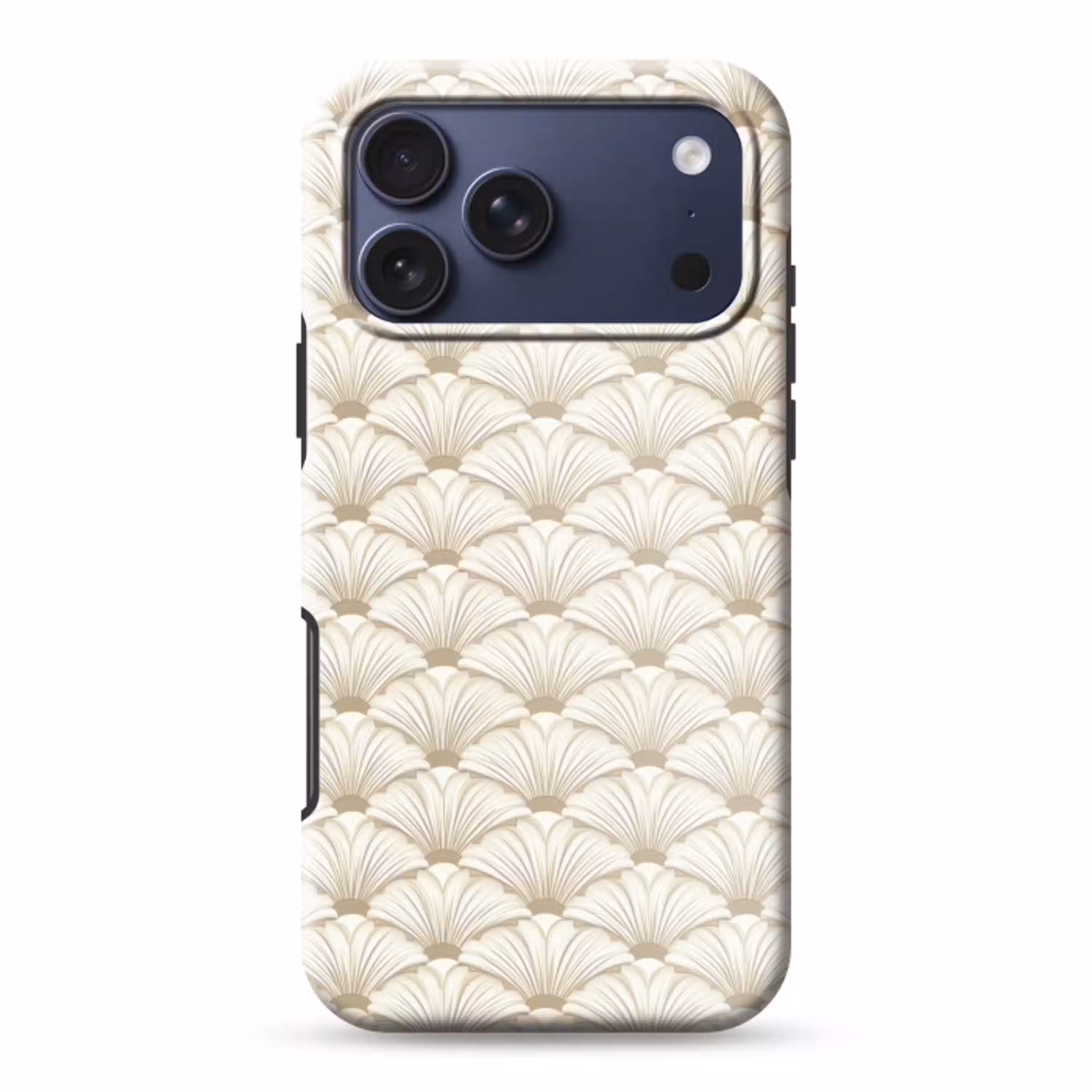 Klassiek - Art - Beige Toughcase MagSafe Apple iPhone 17 Pro Max klein 1019 -3d