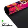 Tijger - Kimono - Planten - Roze Muismat XXL klein -sfeer2