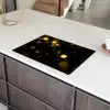 Goudstof en Kosmos Inductie beschermer vinyl 3mm klein -sfeer8
