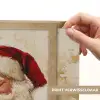 Kerstman - Rendier - Kerst - Christmas Light Box met batterij (Wandlamp) middel -USP_websiteprintNL