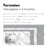 Wit - Marmer - Bruin Muismat XXL klein 681 -sfeer5