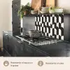 Bogen - Tegels - Marmer - Zwart - Wit keuken achterwand 2 middel 865 -usp_ES